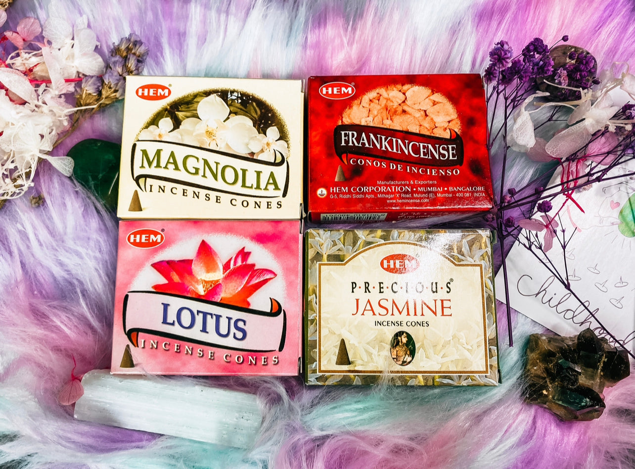 Cleansing Incense Cones Assorted