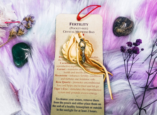 Gemstone Crystal Medicine Bags
