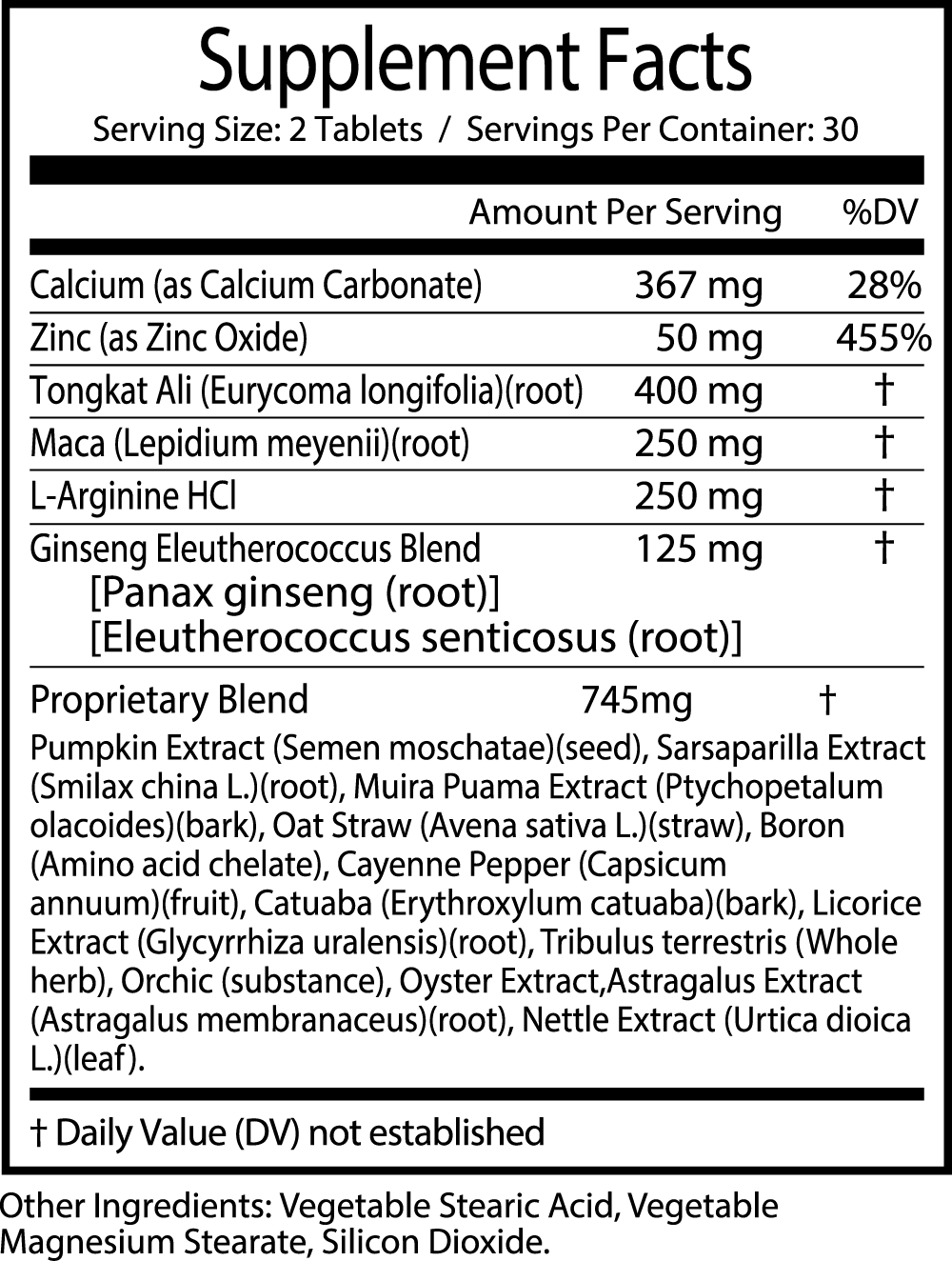 Men's Fertility Supplement